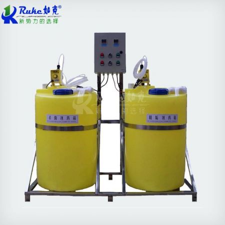 全自動(dòng)PE加藥桶一體化加藥箱攪拌裝置污水處理消毒設(shè)備